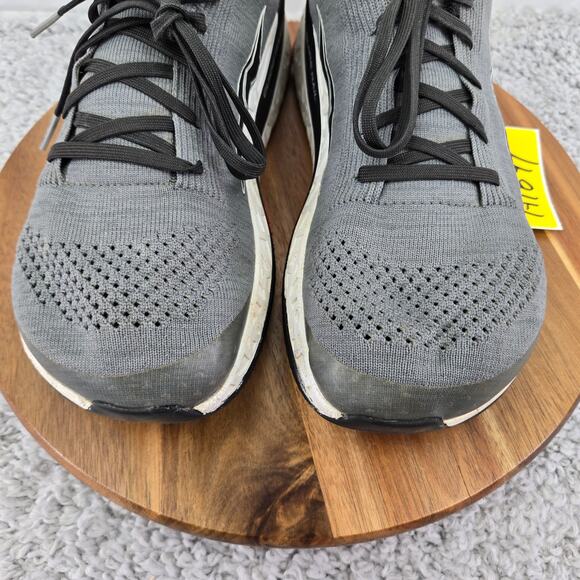 Altra Paradigm 4.5 Gray Black Athletic Road Running Shoes Mens 10 ALM1948G220 - Picture 6 of 12